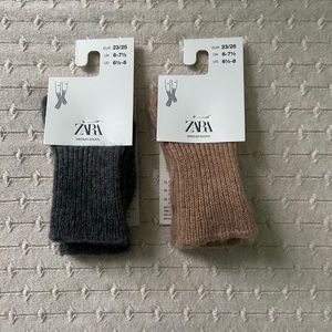 Zara wool/cashmere socks